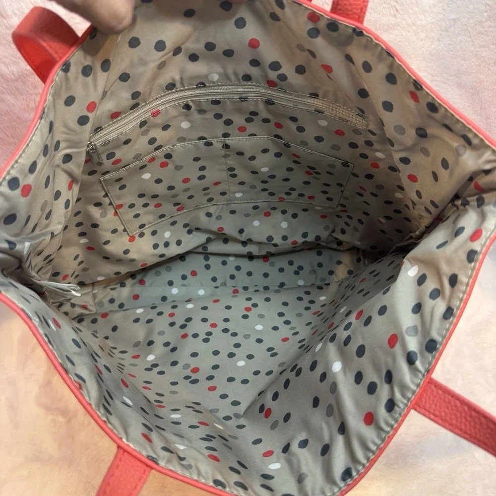 Thirty One Jewell ~ Calypso Coral ~ Around Town Tote  ~ Women's Purse Tote Bag